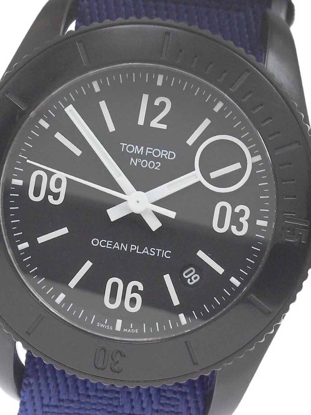 TOM FORD No.002 Ocean Plastic Sports TFT002027 Date Automatic Men's Watch